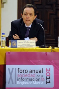 Manuel Escudero. Director General de Informtica, Telecomunicaciones y Sociedad de la Informacin de la Regin de Murcia