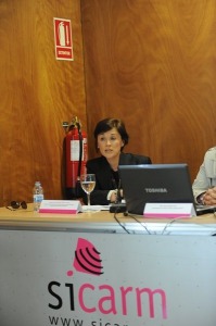 Da. Teresa Moreno durante su intervencin