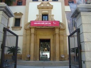 Fachada del Museo de Arqueologa de Murcia 