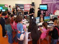 Los escolares se mostraron muy participativos en los talleres de Demostraciones Tecnolgicas a Ciudadanos Sicarm 2009