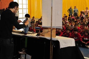 La familia Mursiya mostr� a los m�s peque�os temas relacionados con Internet y la Sociedad de la Informaci�n.