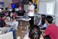 Aula Virtual, Demostraciones Tecnolgicas a Ciudadanos 09 en Alfonso X El Sabio, Murcia