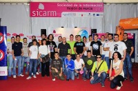 Participantes en los talleres de las Demostraciones Tecnolgicas a Ciudadanos en guilas