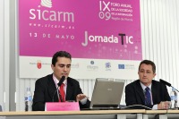 De izquierda a derecha, D. Juan Carlos Sacristn y D. Onofre Molino Diez.
