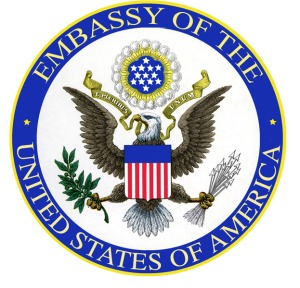 Logo de la Embajada de EEUU
