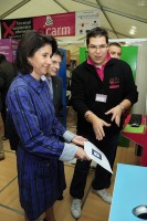 Da. Inmaculada Garca participando en una actividad de las Demostraciones en Lorca