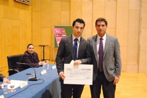 Entrega del premio del Colegio Oficial de Ingenieros de Telecomunicacin de la Regin de Murcia 