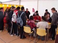 El taller de robtica es de los que ms interes despierta en el SICARM 2010