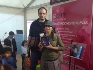 Mnica Ruiz Porln, finalista del Concurso Trivial en Lorca 