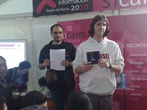 Jose M Valera Reales, finalista del Concurso Trivial de Lorca 