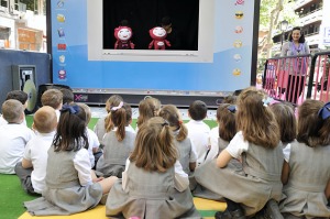 Teatro de tteres en el Taller Gifi 