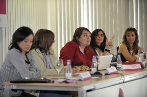 M Jess del Olmo interviniendo en la mesa redonda de SI e Igualdad de SICARM 2010 
