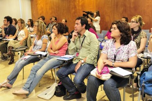 Asistentes a las jornadas de Periodismo Digital de SICARM 2010 