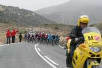 El pelot�n en Fortuna. Foto J.Ayuso