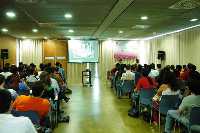 Otro aspecto de la sala de las Jornadas de Animación Digital Otro aspecto de la sala de las Jornadas de Animación Digital