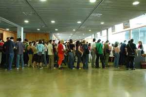 Un momento de la inscripci�n a las Jornadas [SICARM 2006, �lbum de Fotos]