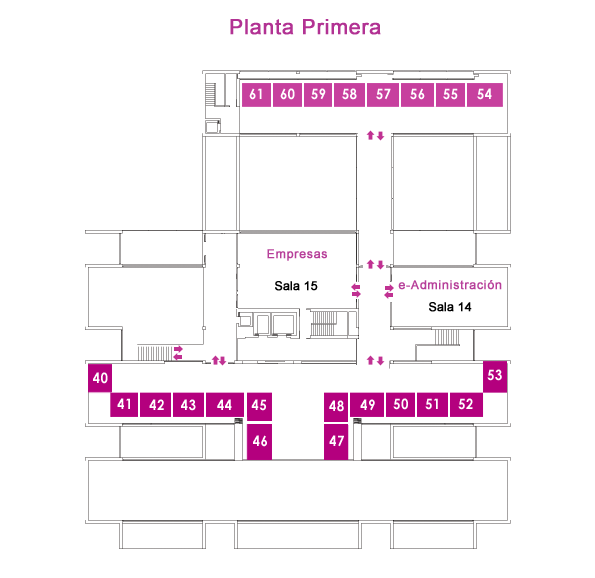 Plano de la Planta Primera del Auditorio