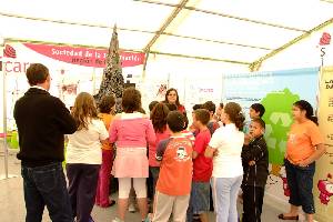 Blanca_ Grupos de escolares recorriendo Ecoconciencia