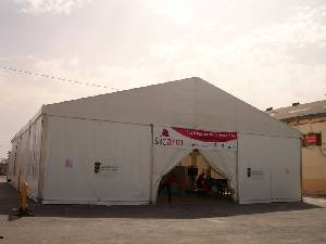 Carpa de SICARM Santomera