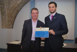 Entrega de premio del COITeRM