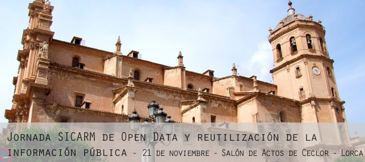 Jornada SICARM de Open Data y reutilizacin de la informacin pblica