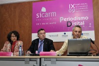De izquierda a derecha, Da. Regina Valenzuela Lemoine, D. Antonio Imzcoz y D. Arturo Cuervo Snchez.
