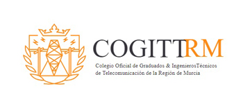 Logo Colegio Of. Graduados  Ing. Técnicos de Telecomunicación. Sicarm 2018