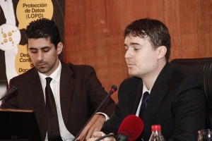 Eneko Delgado (izq) / Eduardo Carlos Dittmar (dcha). Jornada Retos Jurdicos. SICARM 2012
