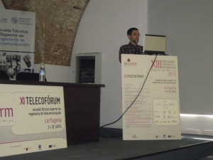 Jorge Larrey. Investigador del GTTS. Telecofrum 2013 